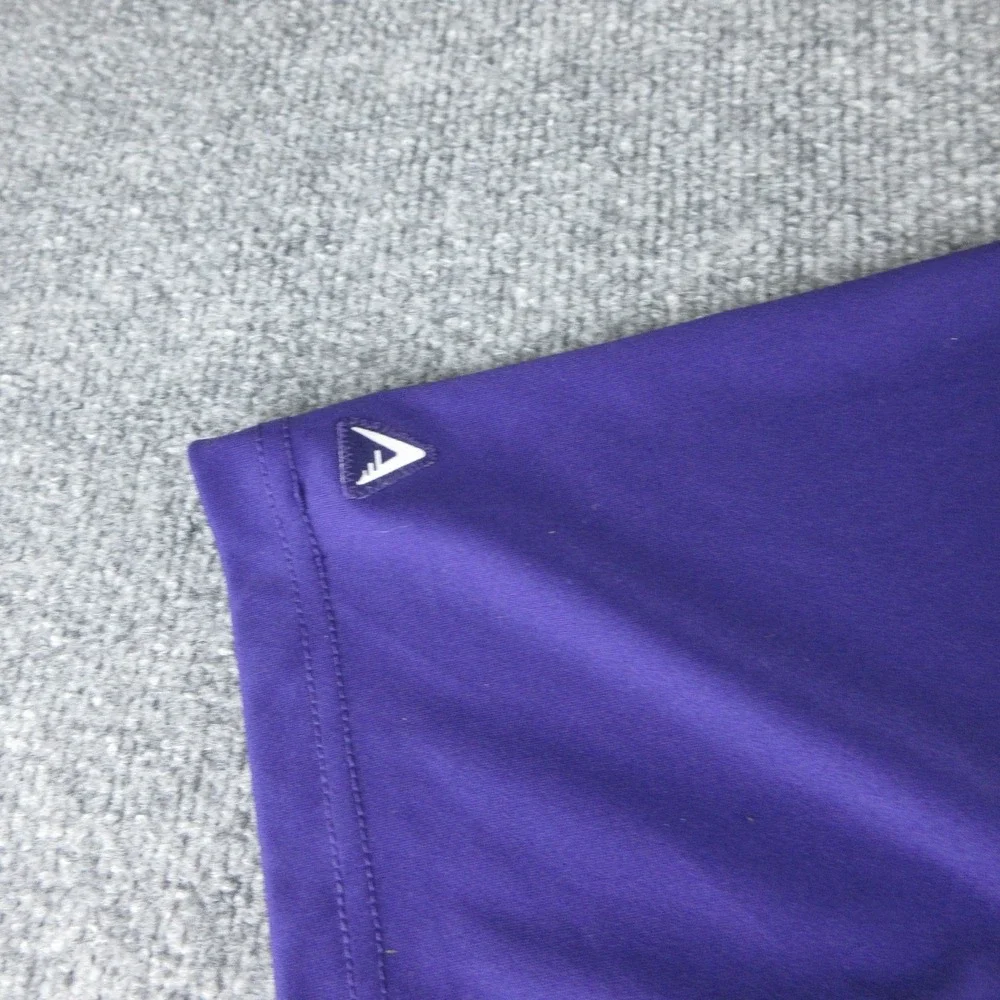 LSU Tigers Polo Shirt Mens XL Purple Gray NCAA Football Antigua 2019 Champions